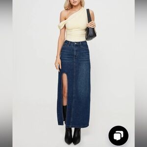 COPY - Princess Polly - Salge Denim Maxi Skirt